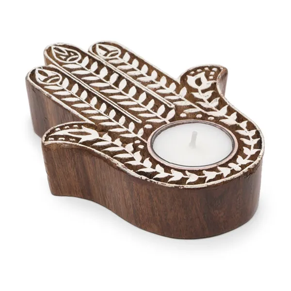 Hamsa Tea Light Holder