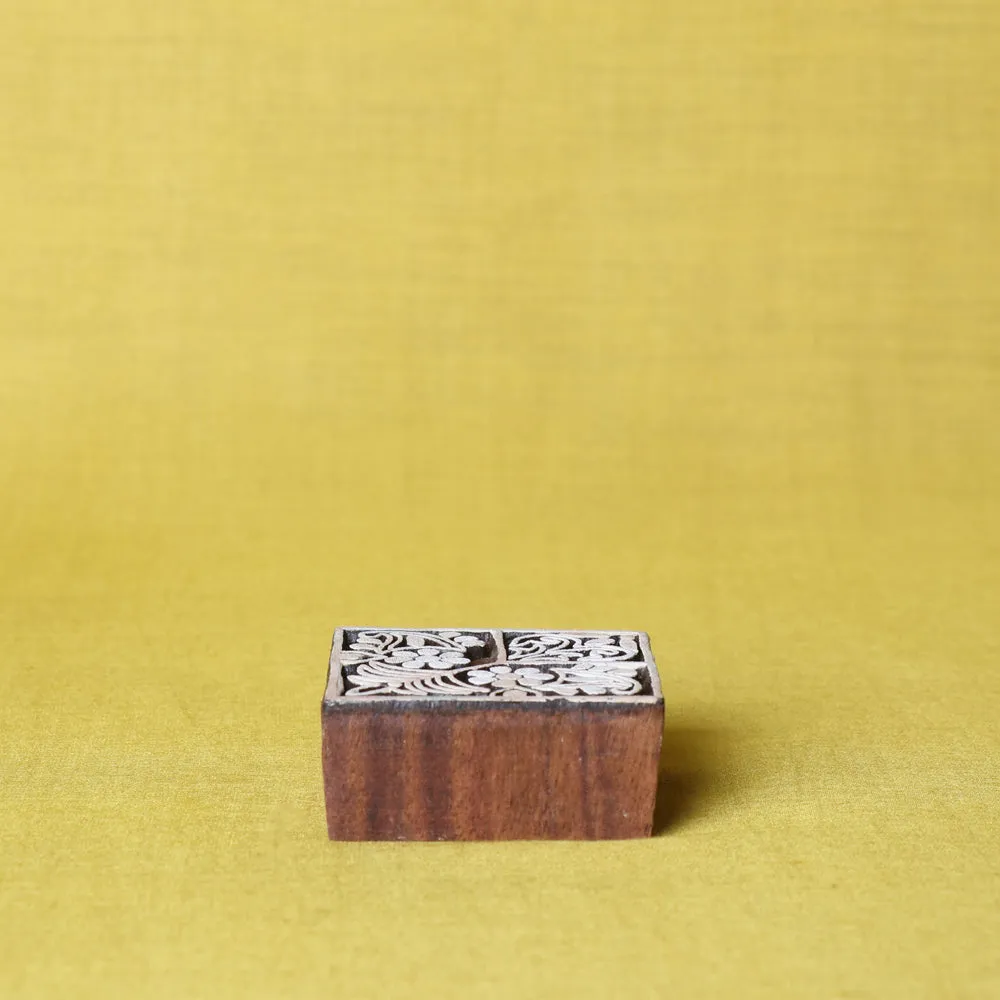 Hand-carved Sheesham Wood Block
