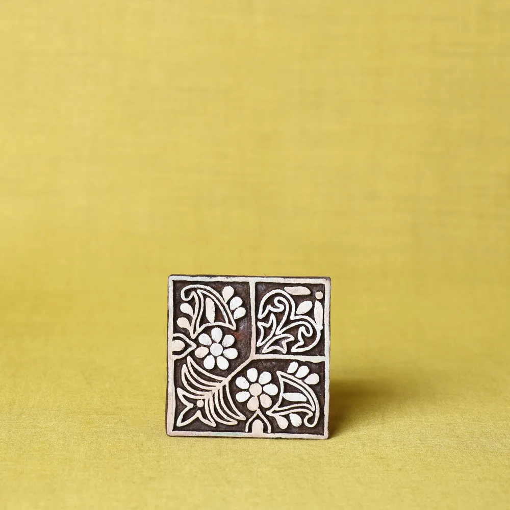 Hand-carved Sheesham Wood Block