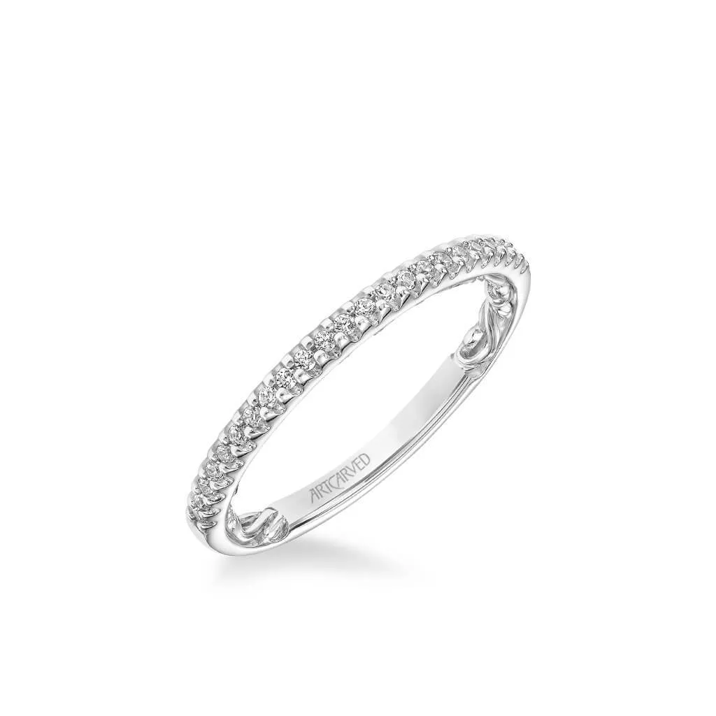 Haven Lyric Collection Classic Diamond Wedding Band