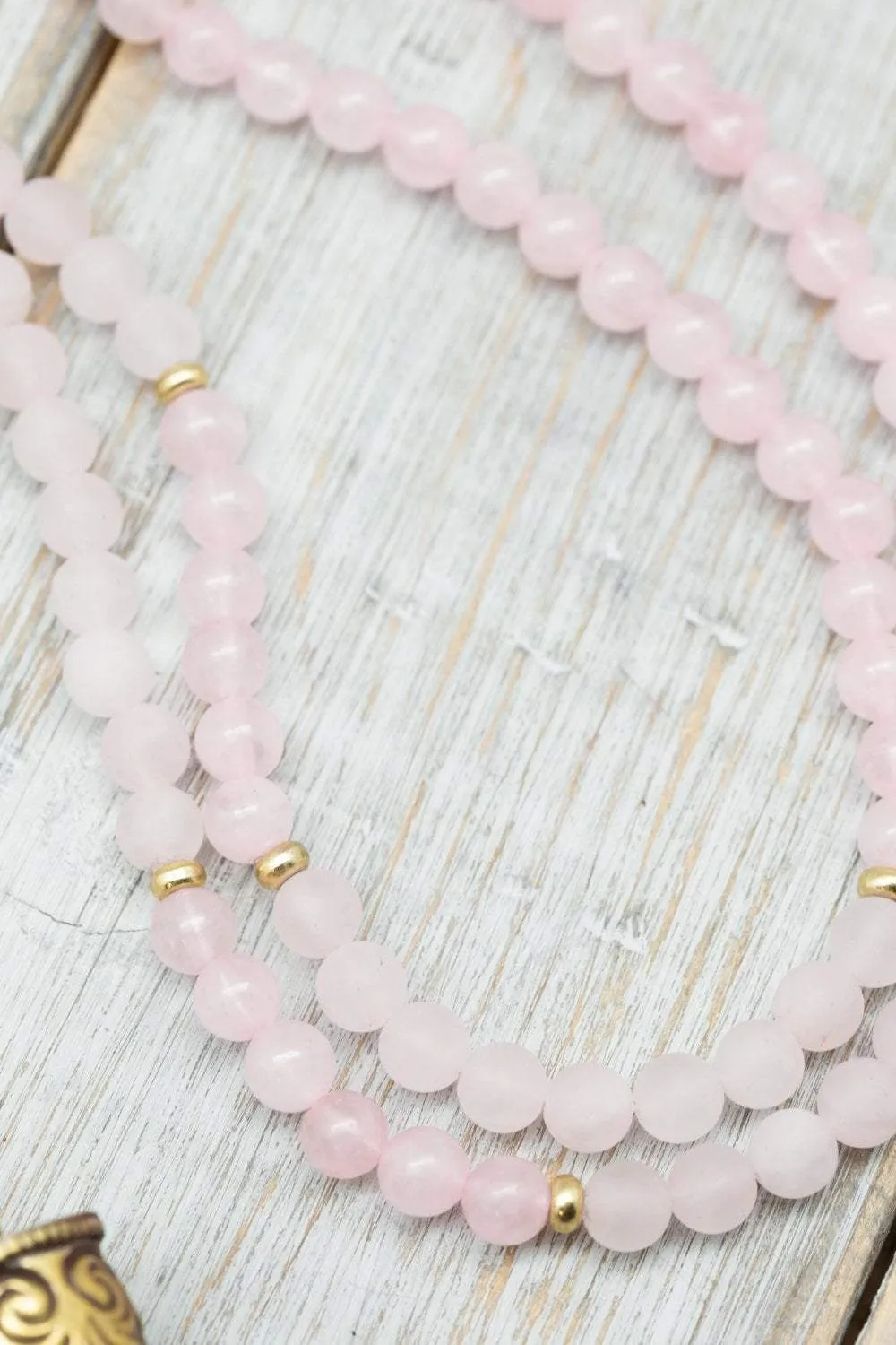 Heart Chakra Crystal Compassion Mala