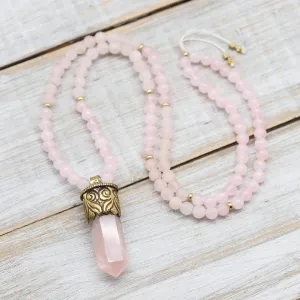 Heart Chakra Crystal Compassion Mala