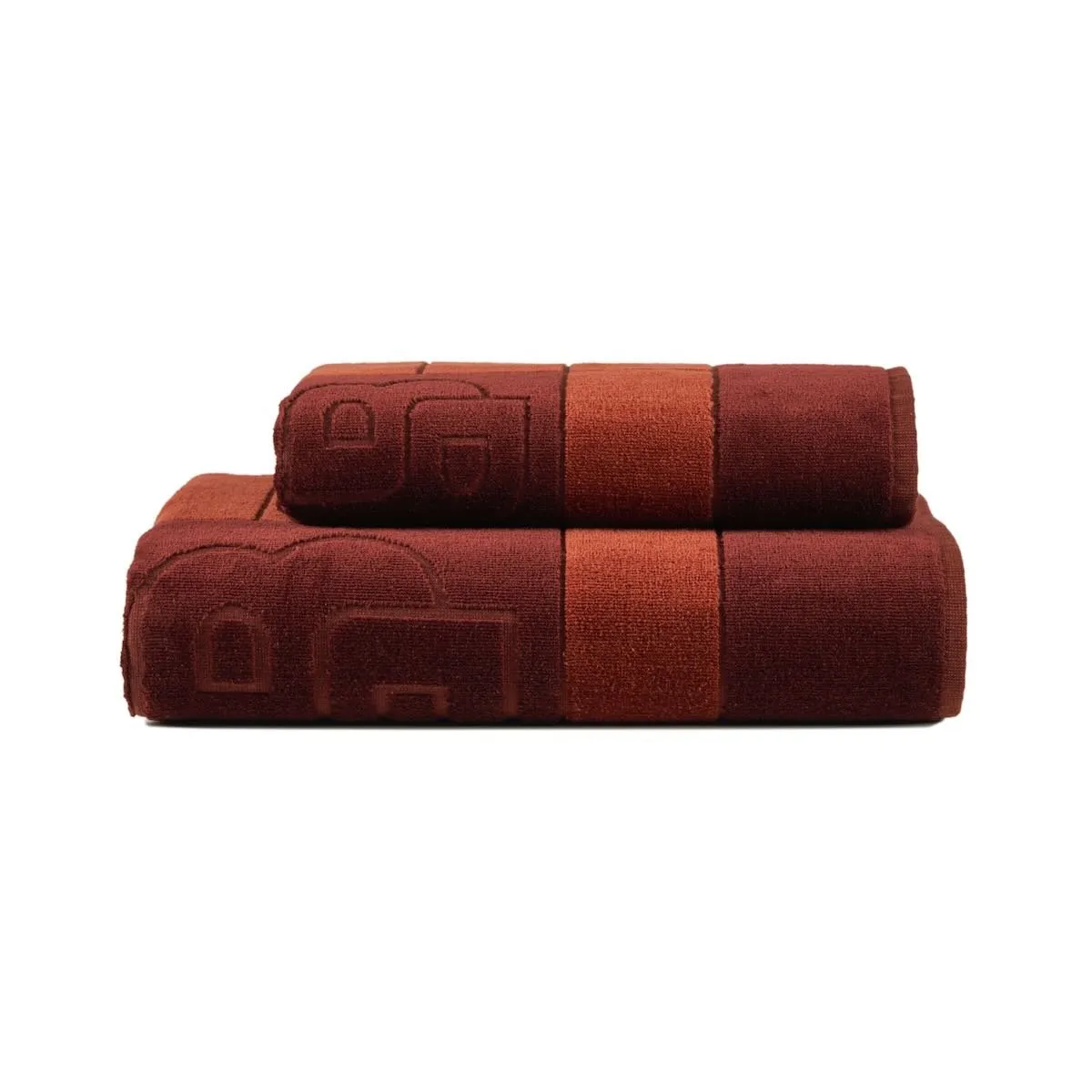 Hugo Boss Double B Lava Bath Towels by Yves Delorme