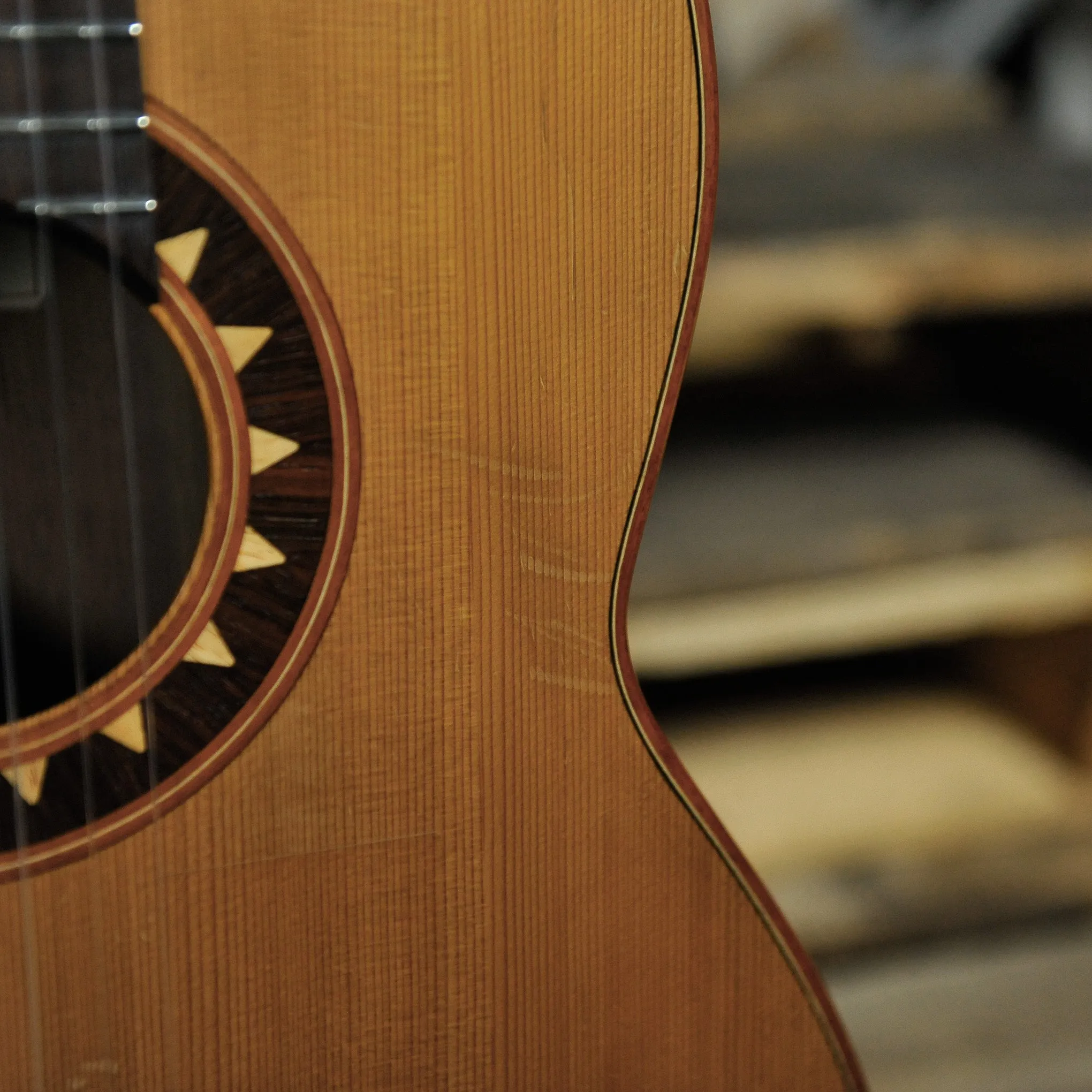 Ian Kneipp Lattice Braced Cedar/Rosewood Classical 1996 w/Case - Used