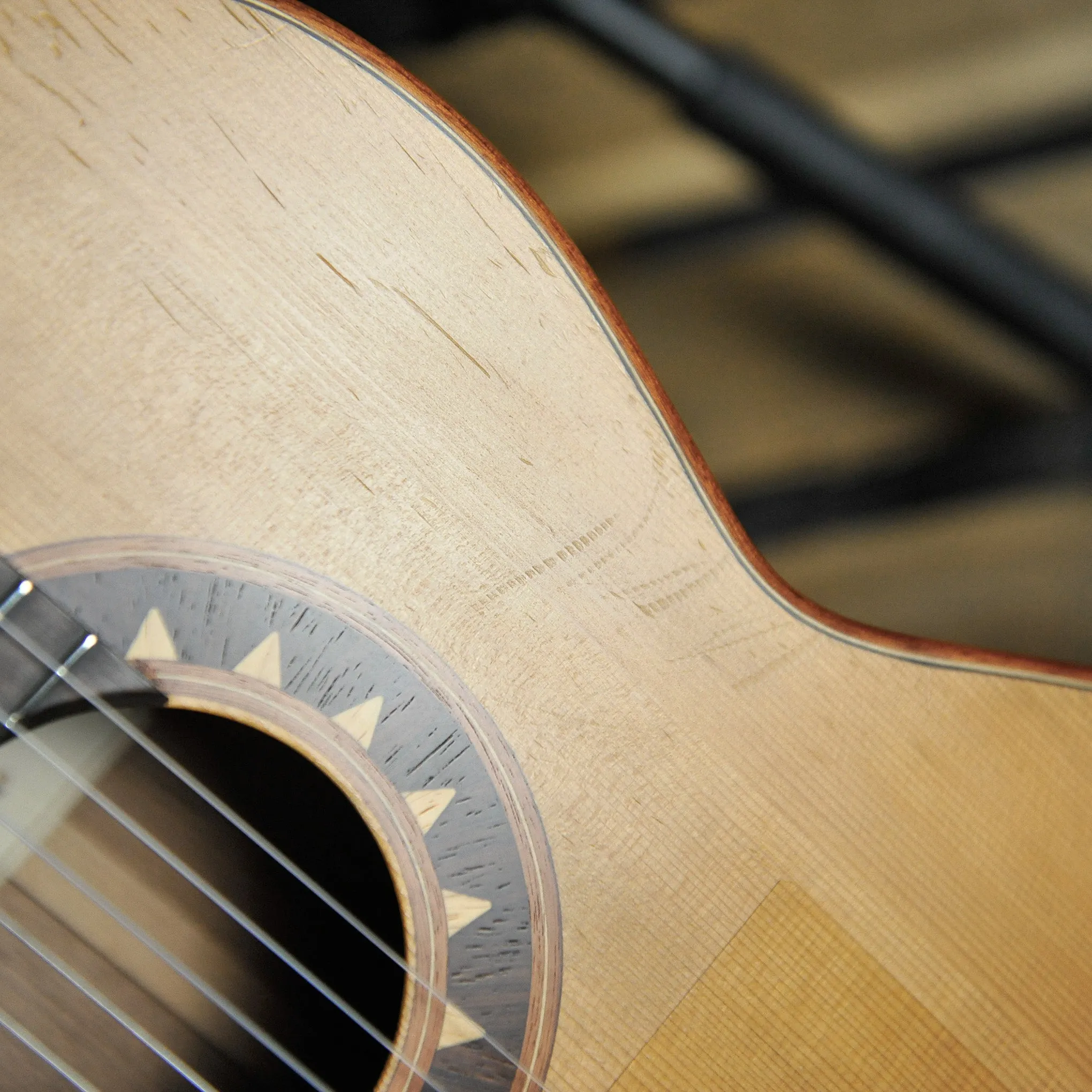 Ian Kneipp Lattice Braced Cedar/Rosewood Classical 1996 w/Case - Used