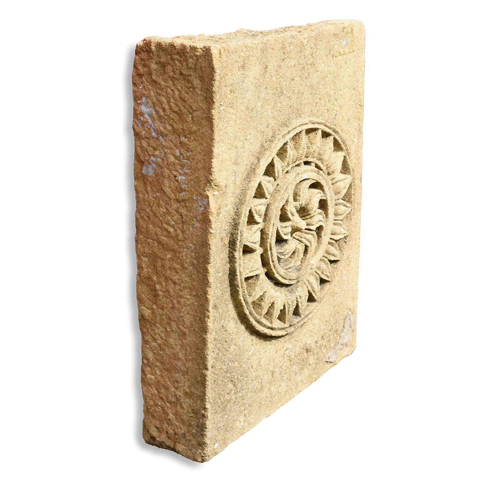 Indian Stone Panel From Rajasthan - 19th Century