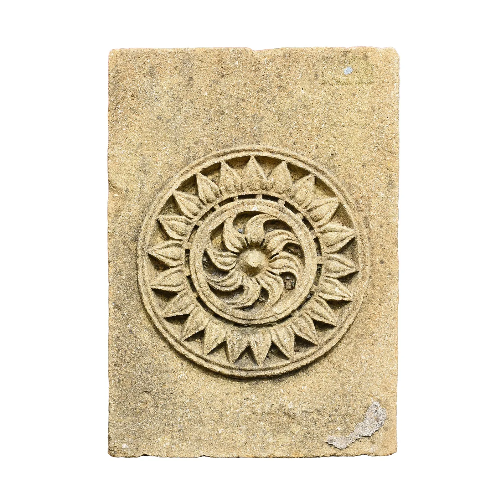 Indian Stone Panel From Rajasthan - 19th Century