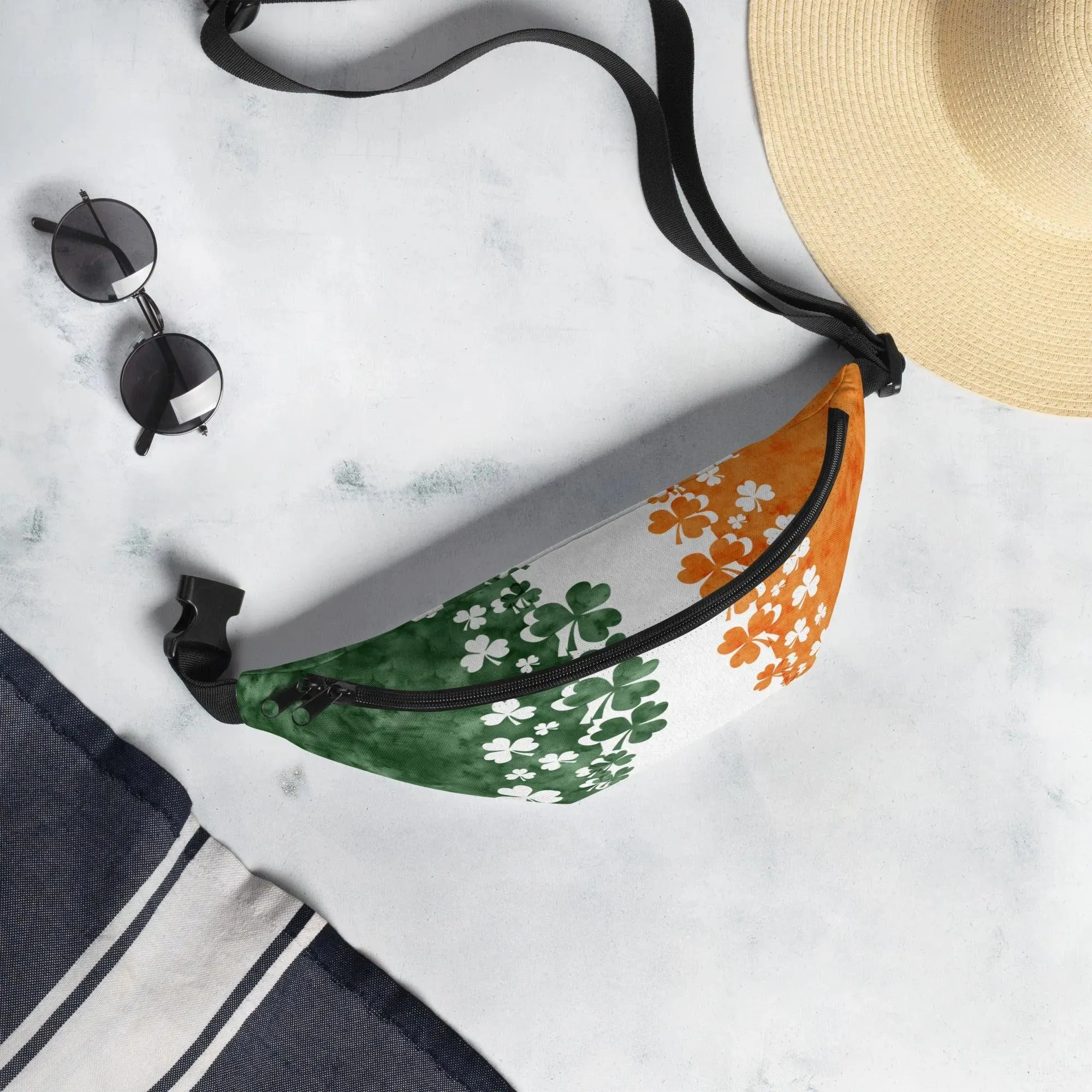 Irish Shamrock Fanny Pack