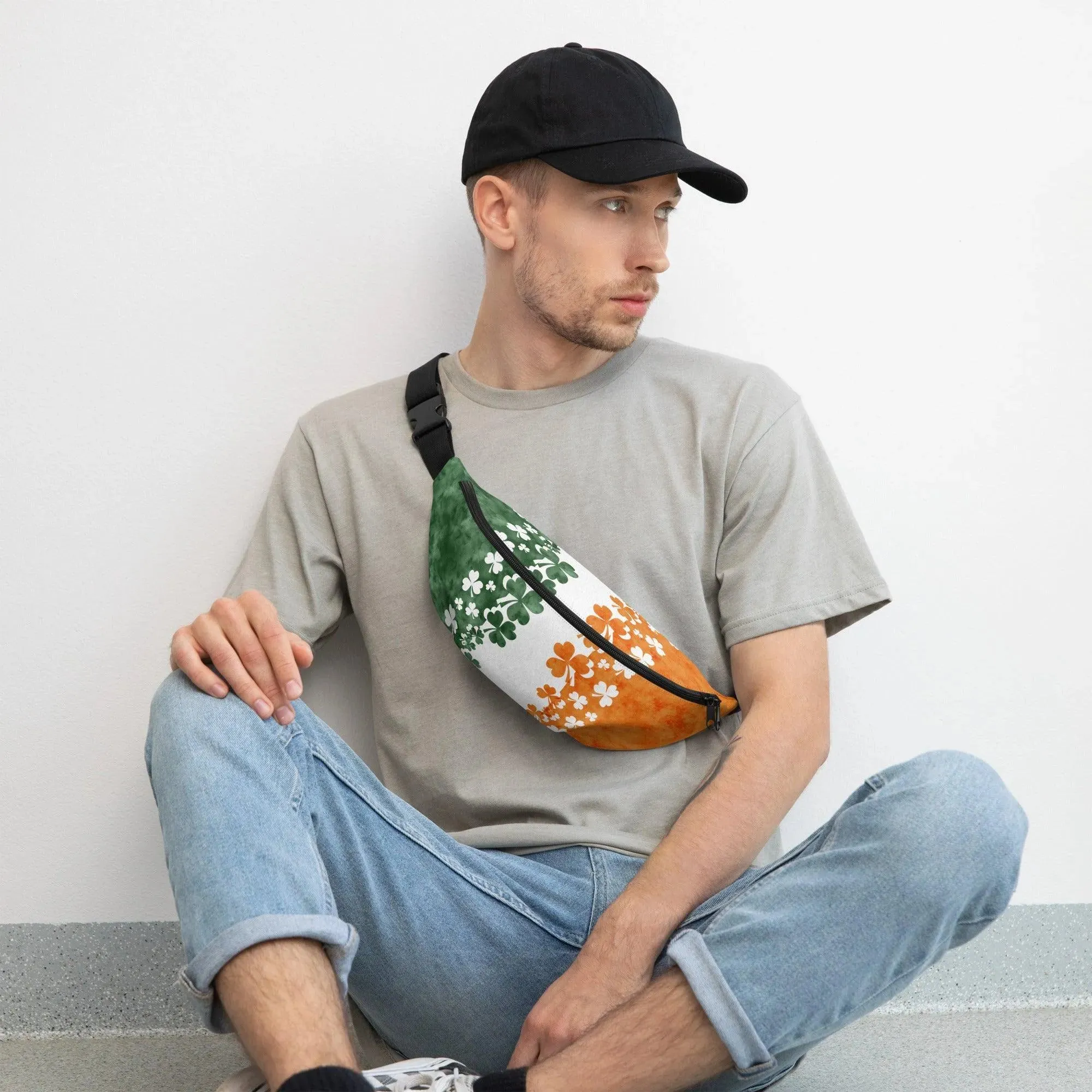 Irish Shamrock Fanny Pack