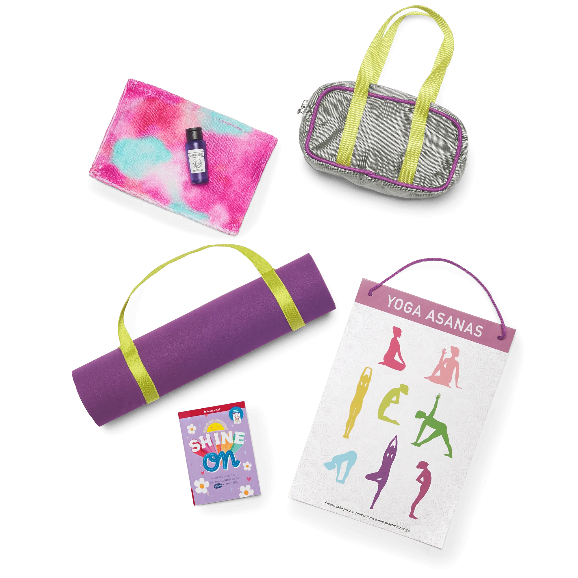 Kavi's™ Yoga Accessories for 18-inch Dolls (Girl of the Year™ 2023)