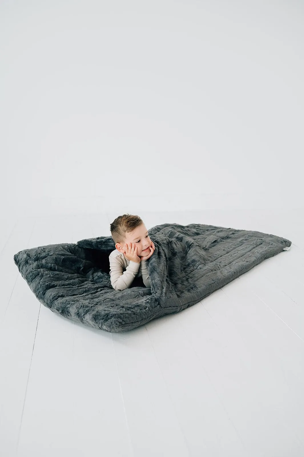 Kids Sleeping Bag JulesRoche with Minky Couture Sorbet Lining