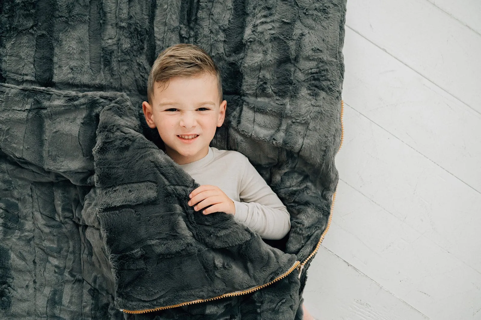 Kids Sleeping Bag JulesRoche with Minky Couture Sorbet Lining