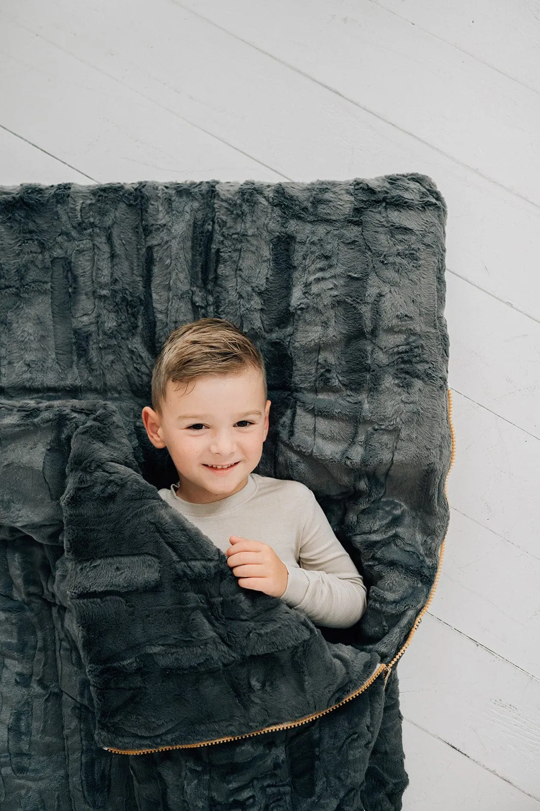 Kids Sleeping Bag JulesRoche with Minky Couture Sorbet Lining