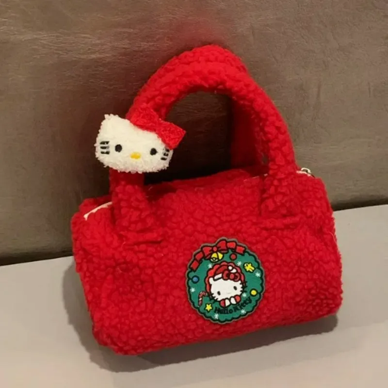 Kitty Plush Christmas Handbag KI324