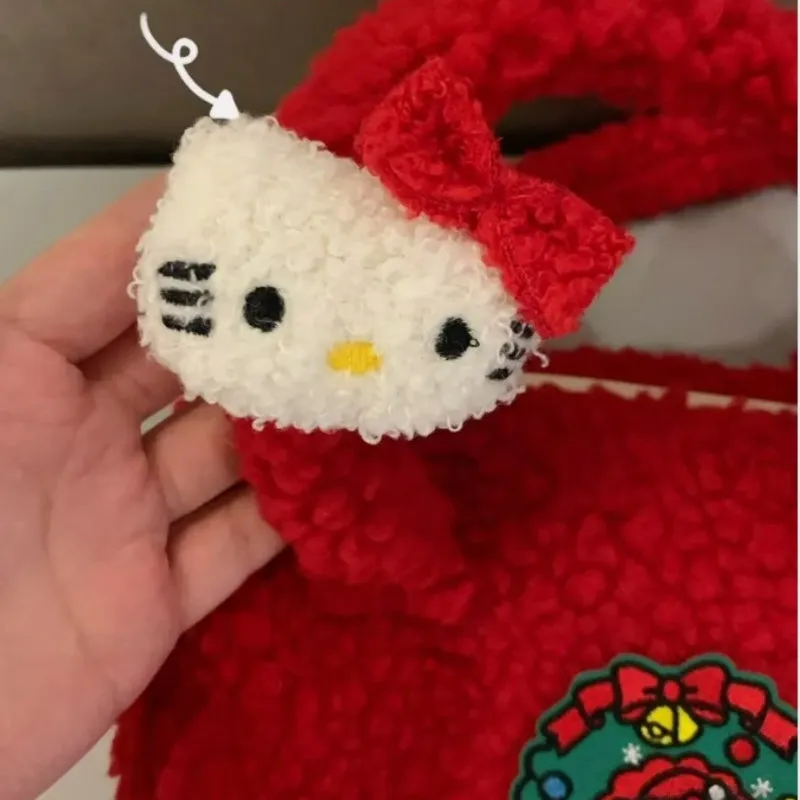 Kitty Plush Christmas Handbag KI324