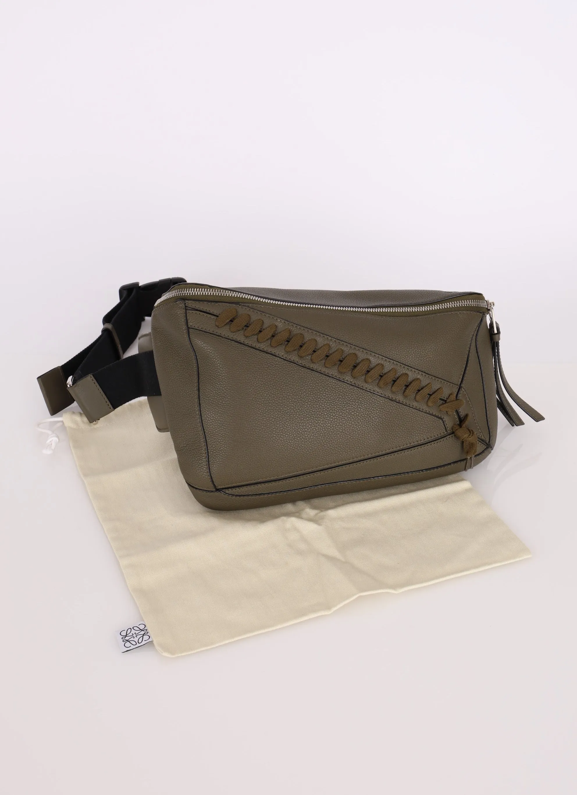 Loewe Leather Shoelace Bum Bag