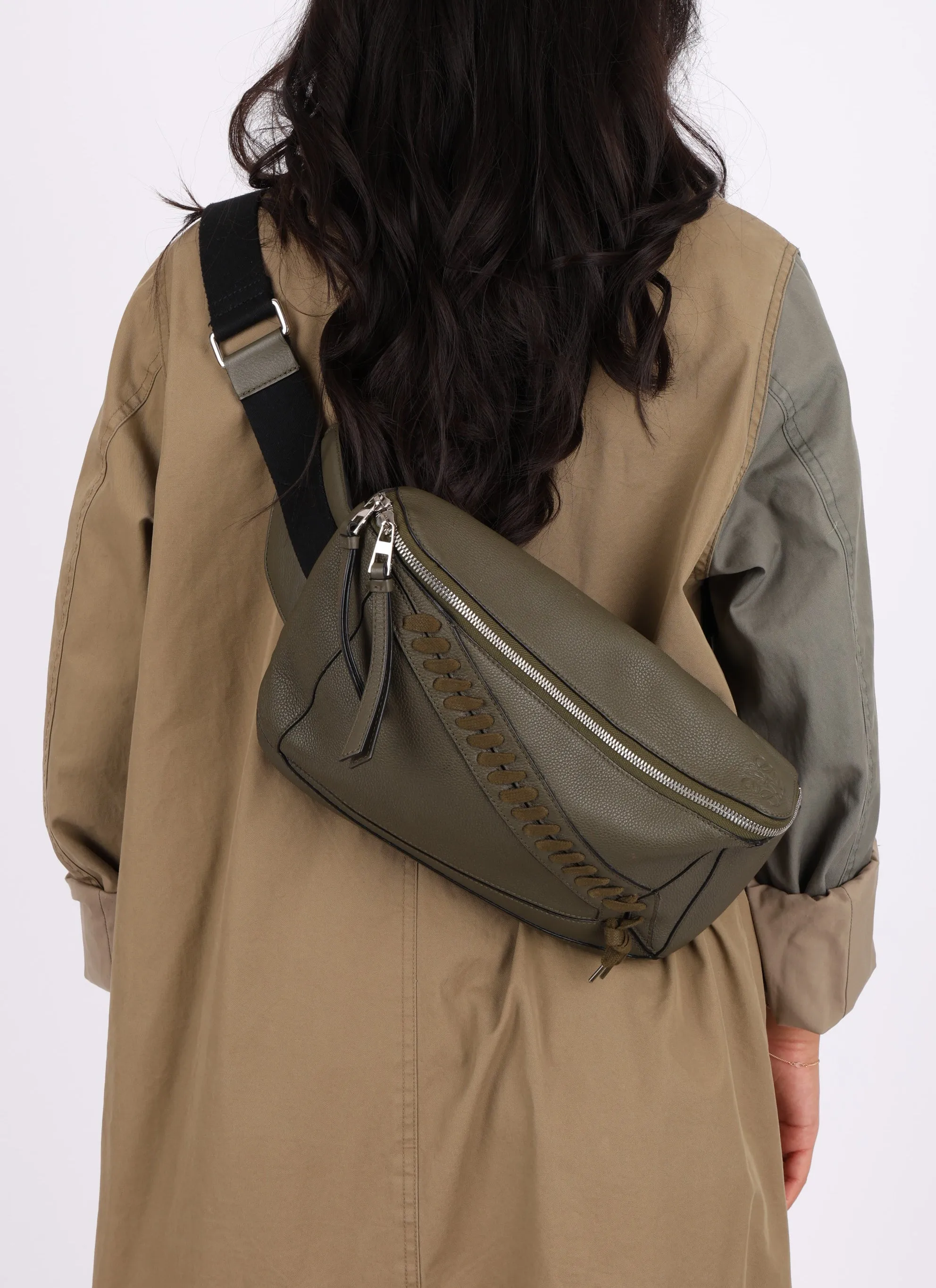 Loewe Leather Shoelace Bum Bag