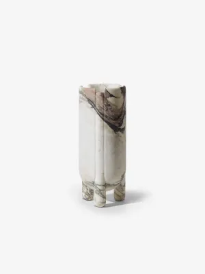 Luca Erba Tall HAN Vase in Calacatta Viola by Collection Particuliere