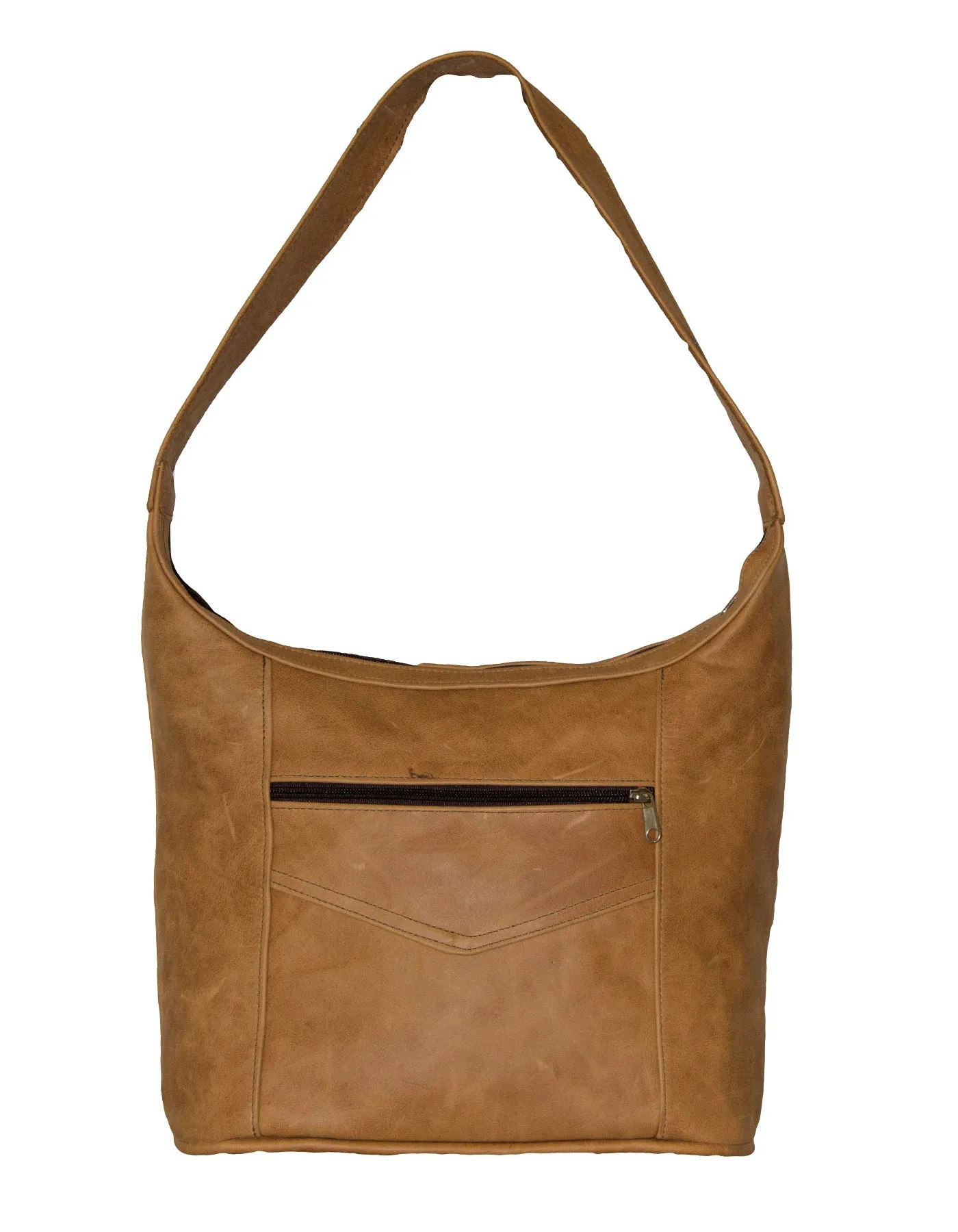 Luvsa LS-AR306 Full Grain Genuine Leather Shoulder Bag