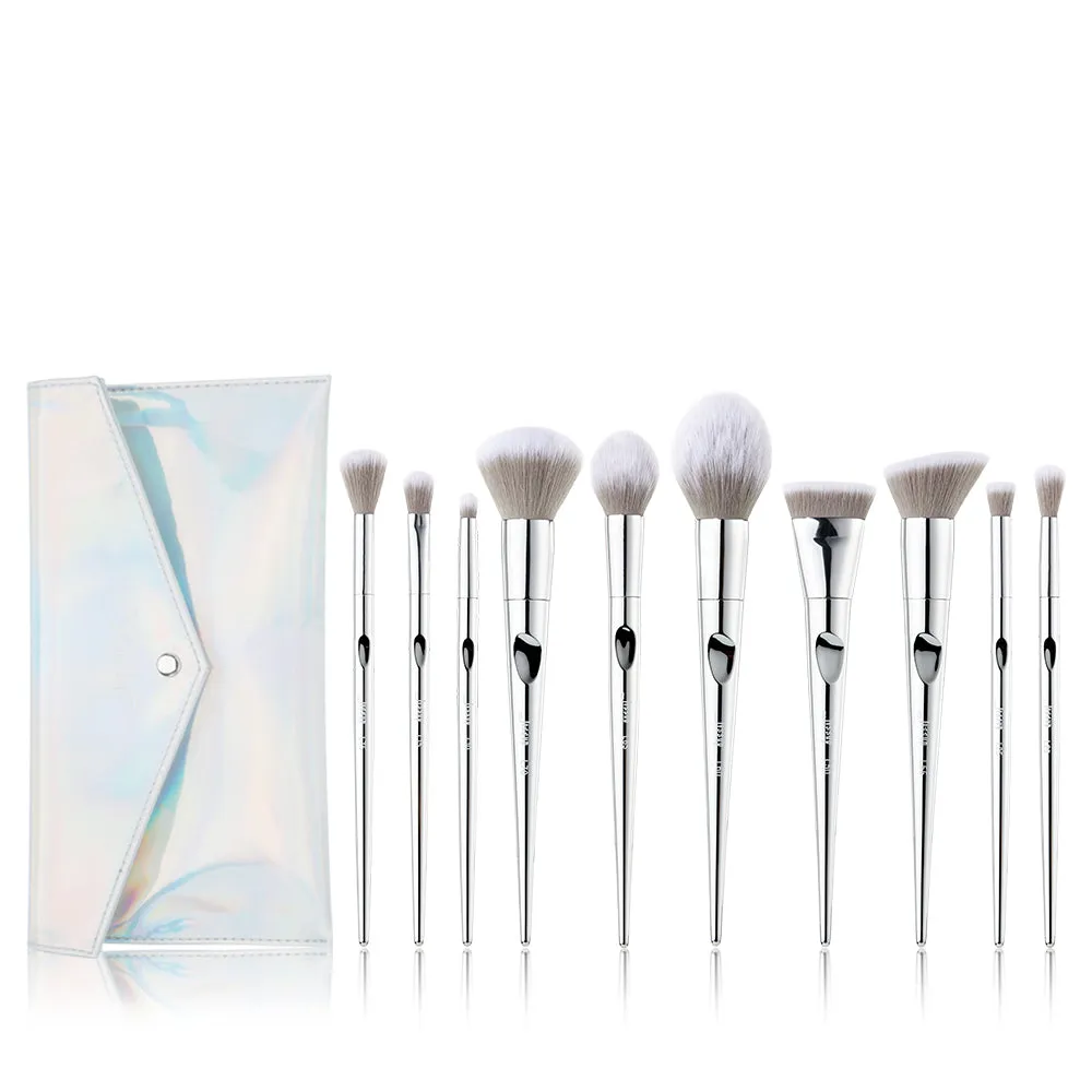 Luxury 10 Pcs Makeup Brush Set T261 CB007