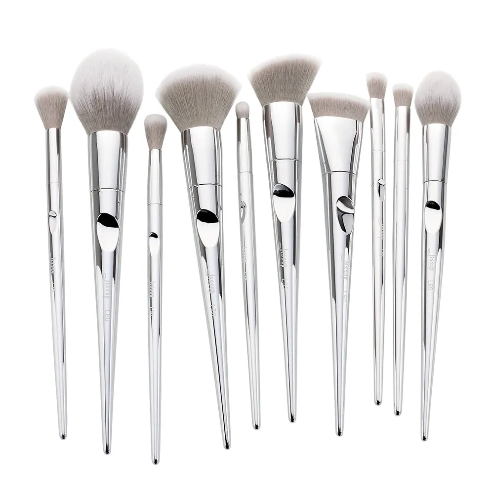 Luxury 10 Pcs Makeup Brush Set T261 CB007