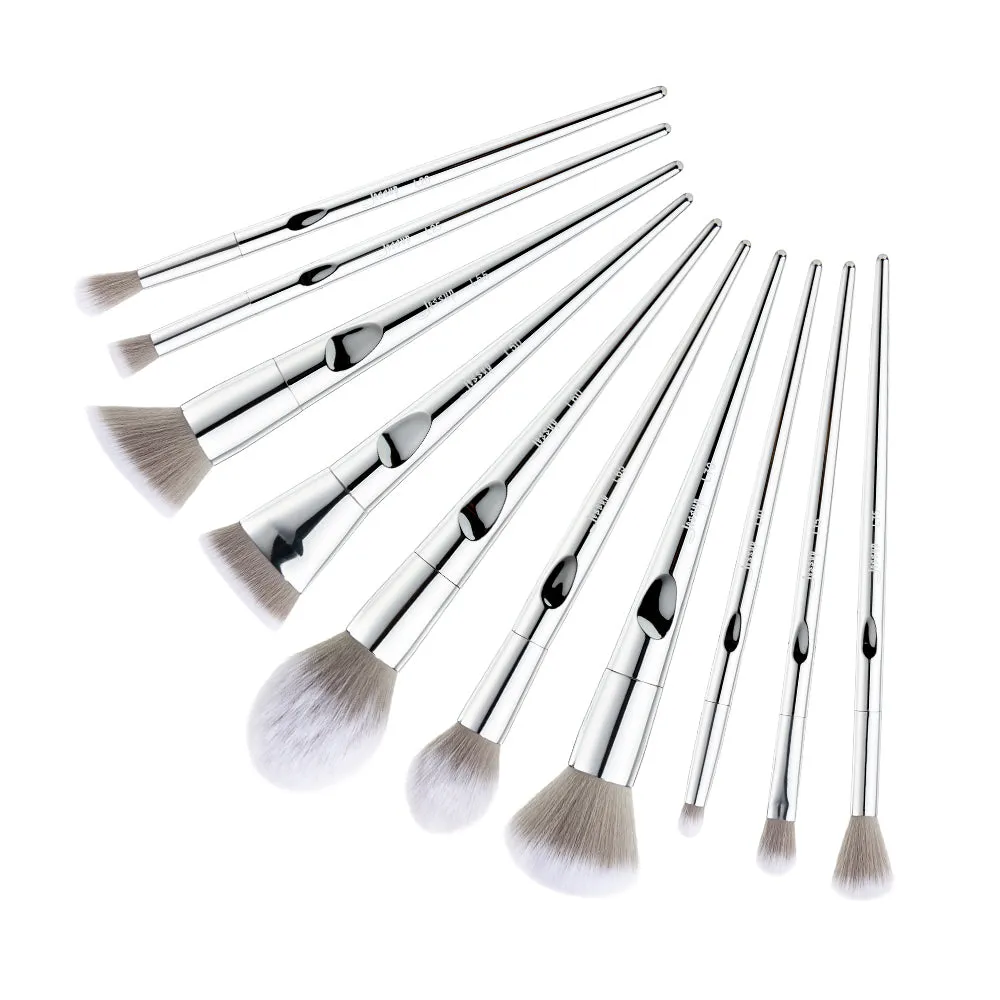 Luxury 10 Pcs Makeup Brush Set T261 CB007