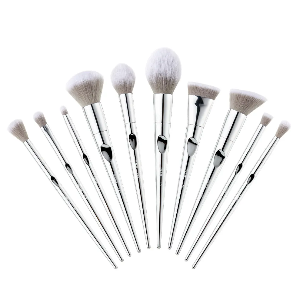 Luxury 10 Pcs Makeup Brush Set T261 CB007