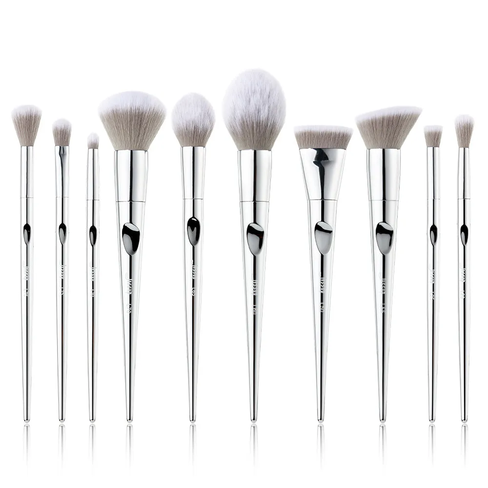 Luxury 10 Pcs Makeup Brush Set T261 CB007