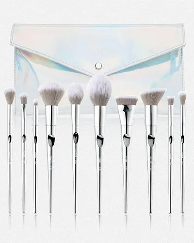Luxury 10 Pcs Makeup Brush Set T261 CB007