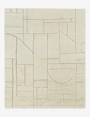 Maleena Hand-Knotted Wool Rug