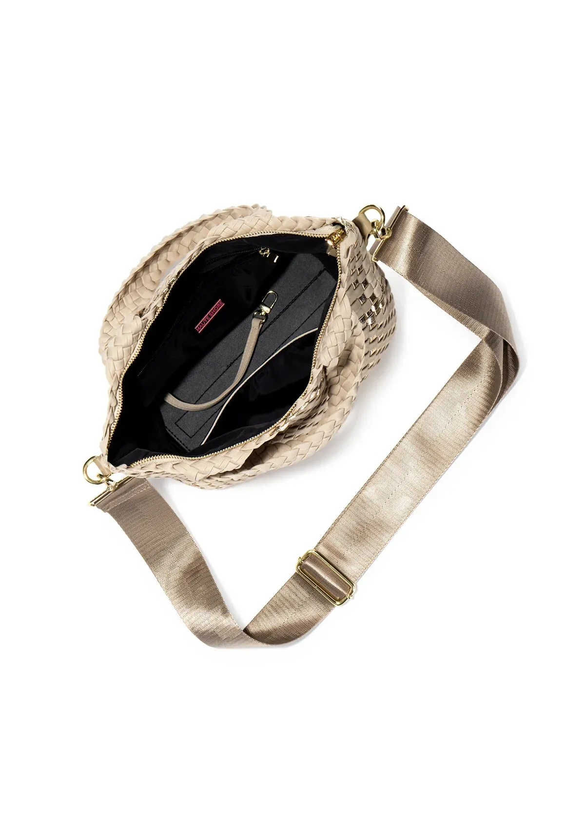 Mark Buff Woven Mini Tote