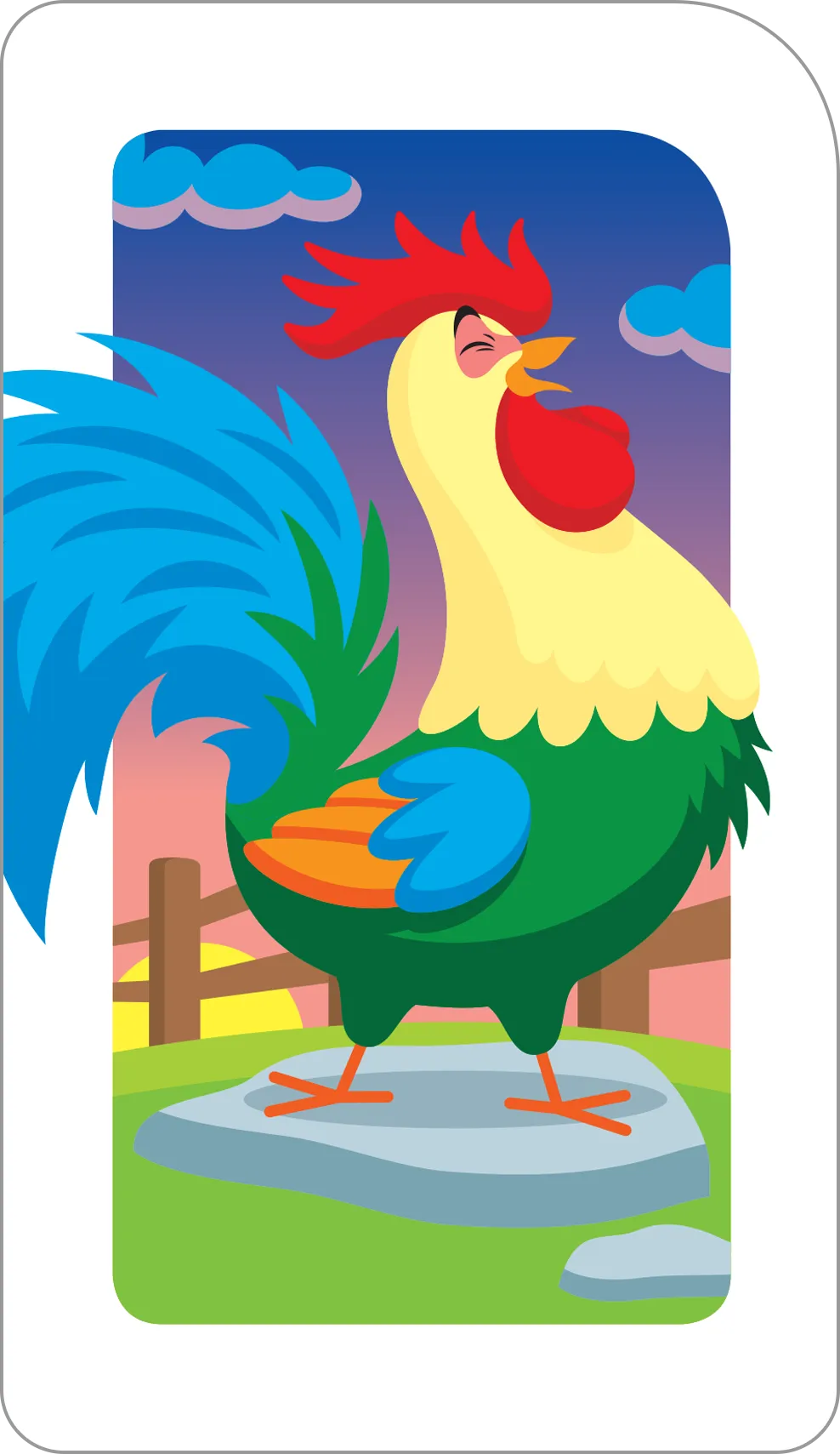 Memory Match Farm Card Game