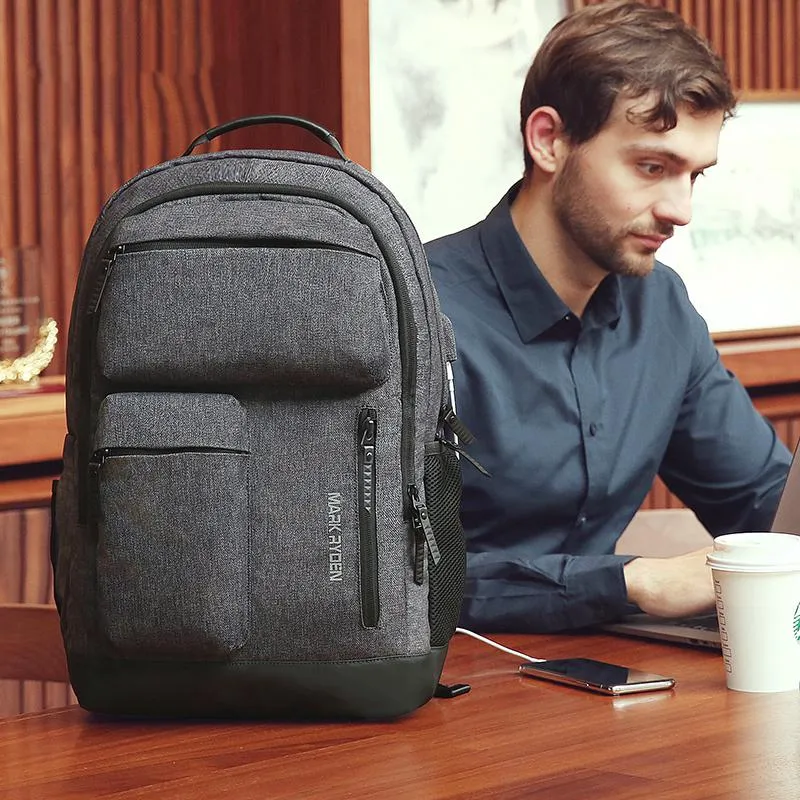 Men's Travel Backpack For 15.6 Inch Laptop