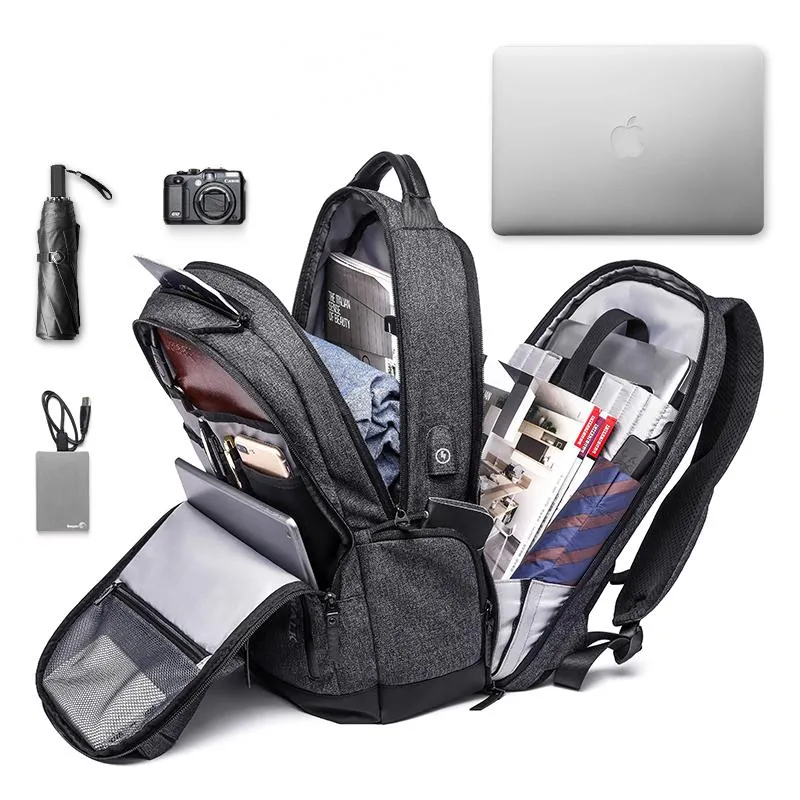 Men's Travel Backpack For 15.6 Inch Laptop