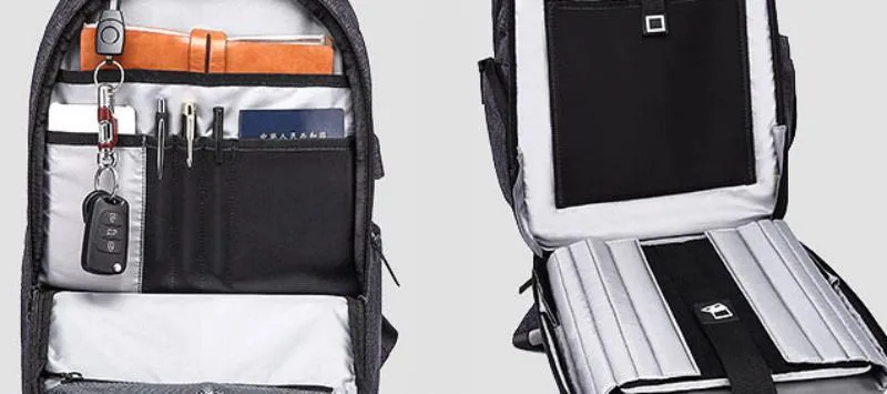 Men's Travel Backpack For 15.6 Inch Laptop