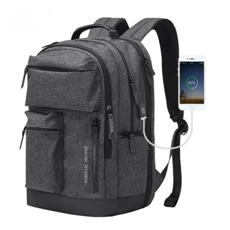 Men's Travel Backpack For 15.6 Inch Laptop
