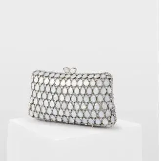 Mother Of Pearl Shell Evening Bag