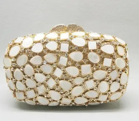 Mother Of Pearl Shell Evening Bag