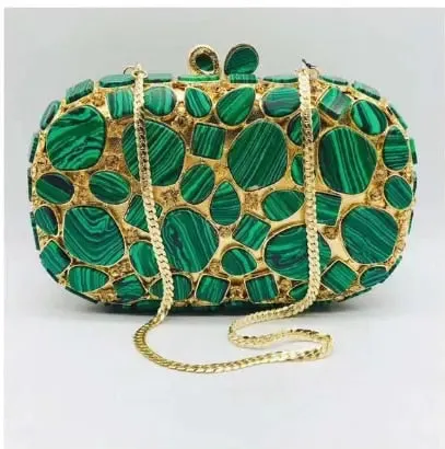 Mother Of Pearl Shell Evening Bag