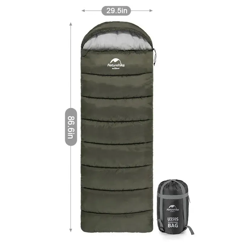 Naturehike U150/250/350 Sleeping Bag (with hood)