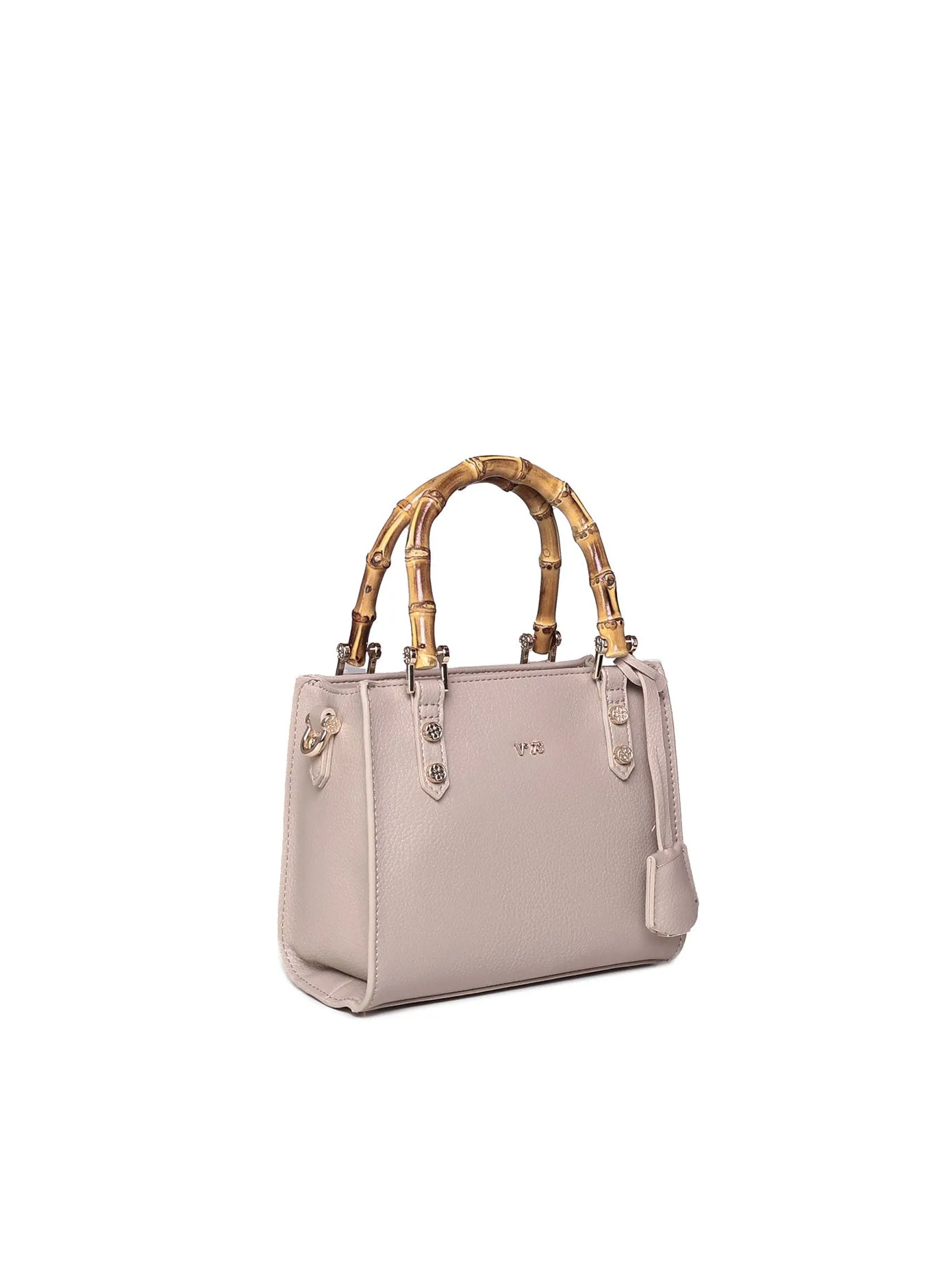 Nefertiti Handbag with Bamboo Handle
