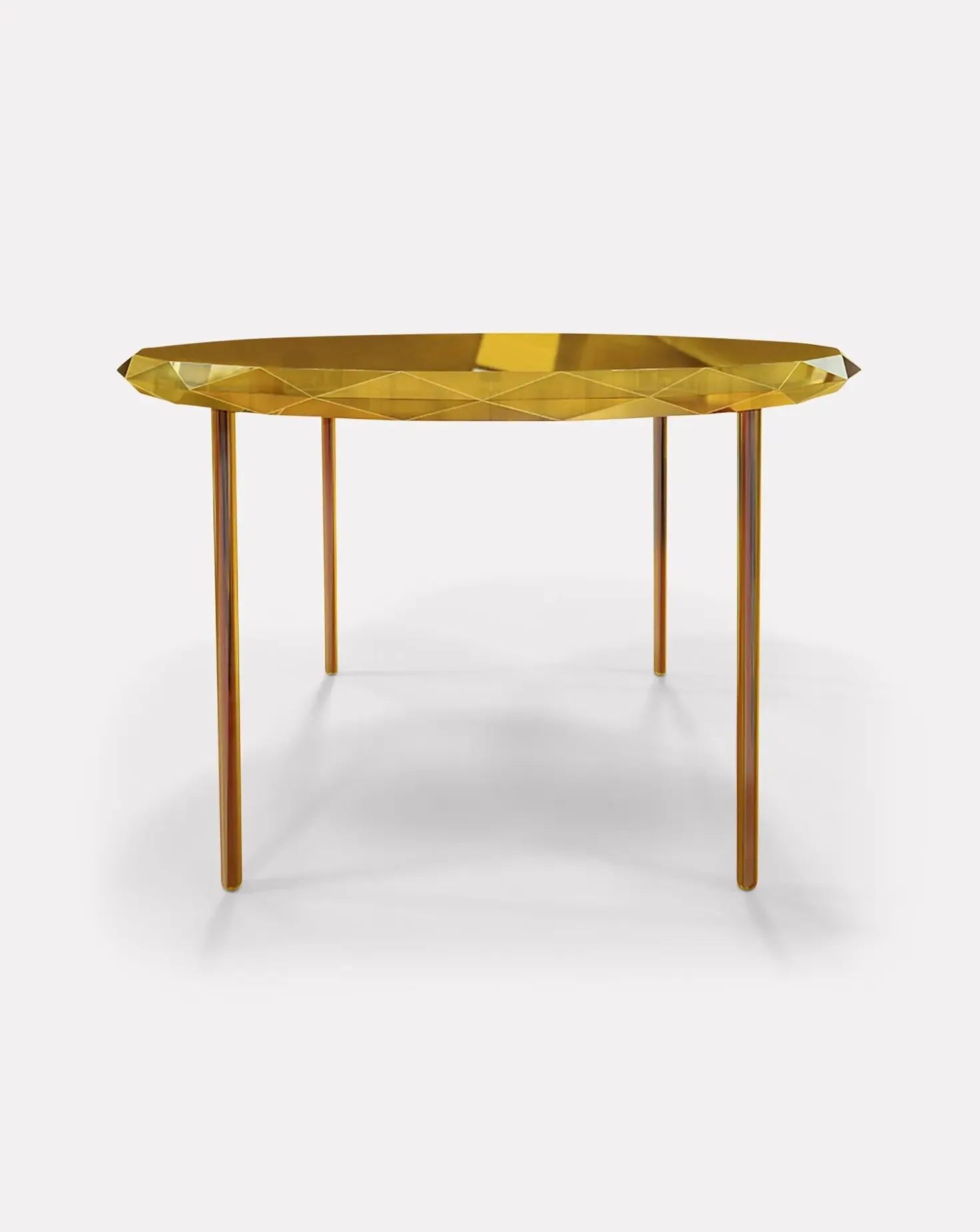 Nika Zupanc Stella Oro Gold Dining Table