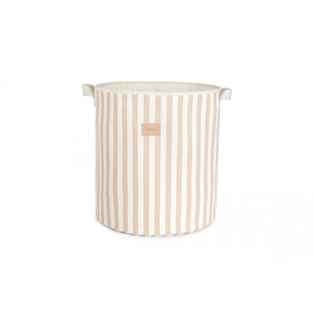 nobodinoz Odéon Toy Bag Taupe Stripes/Natural