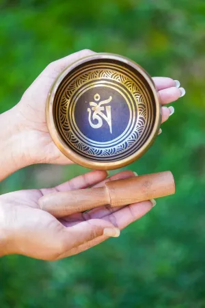 Om Himalayas Sound Singing Bowl