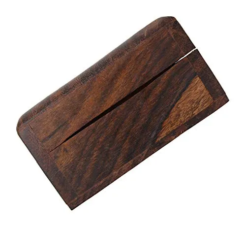 OM SHRI OM Small Decorative Box Jewelry Trinket Organizer Handcrafted Finest Rosewood Keepsake