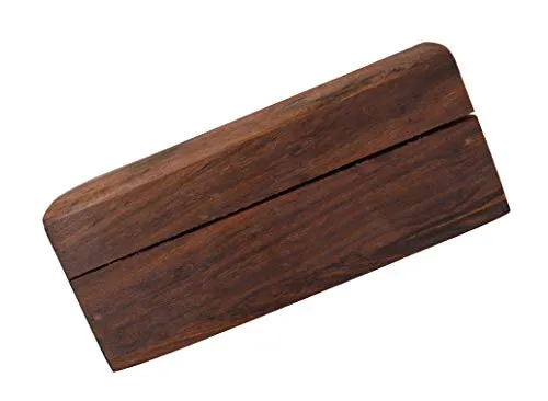 OM SHRI OM Small Decorative Box Jewelry Trinket Organizer Handcrafted Finest Rosewood Keepsake