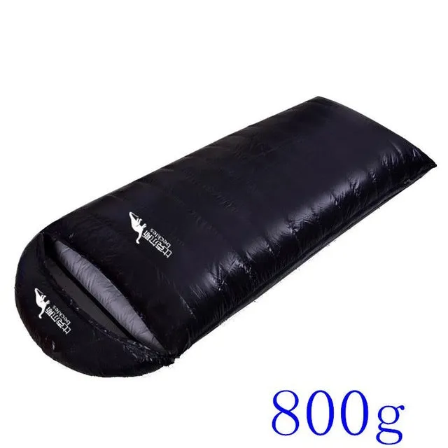 Outdoor Hiking Camping Warm Duck Down Sleeping Bag Ultralight Water Resistant