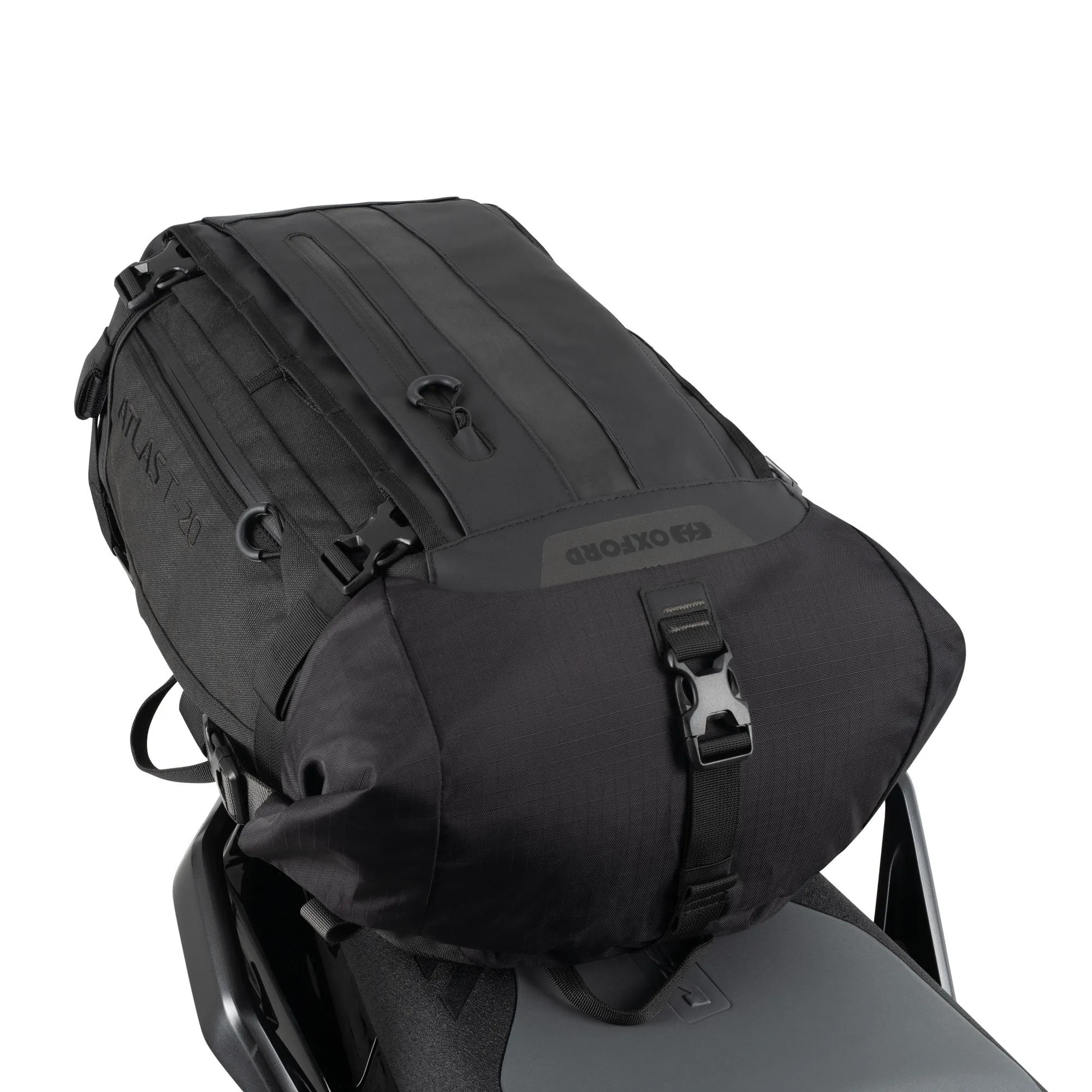 Oxford Atlas T-10/20/30 Advanced Modular Tourpack Soft Motorcycle Luggage