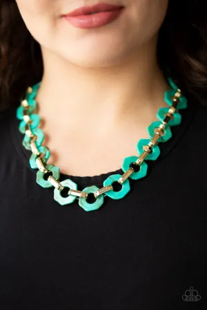 Paparazzi Fashionista Fever Necklace Blue