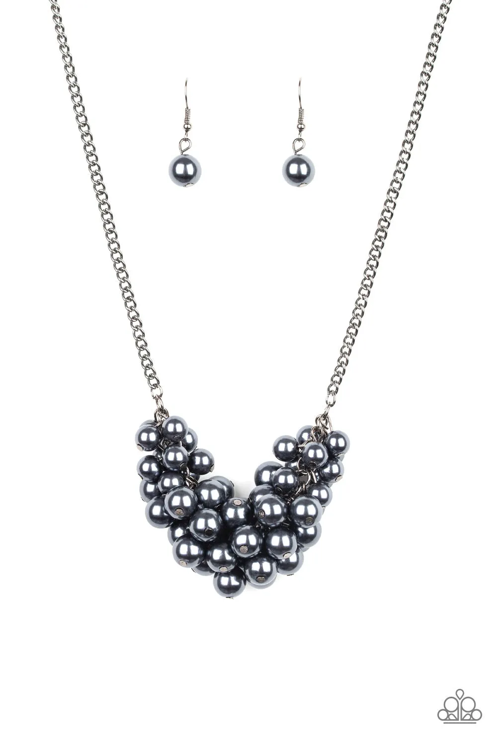 Paparazzi Grandiose Glimmer Necklace Black